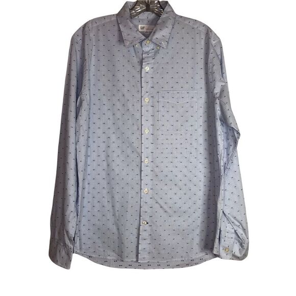 Gap Standard Fit Stretch Shirt - Picture 1 of 15